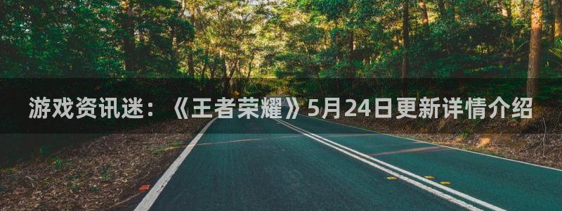鼎点娱乐官方注册登录：游戏资讯迷：《王者荣耀》5月24日更新